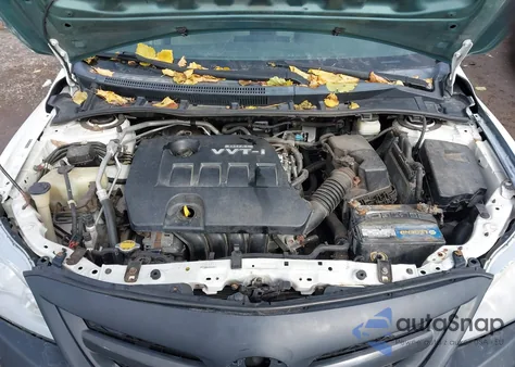 2010 Toyota Corolla Le z USA, uszkodzony, nr VIN 2T1BU4EE3AC260716